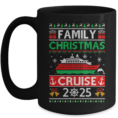 Family Christmas Cruise 2025 Family Cruise Squad Matching Mug | siriusteestore