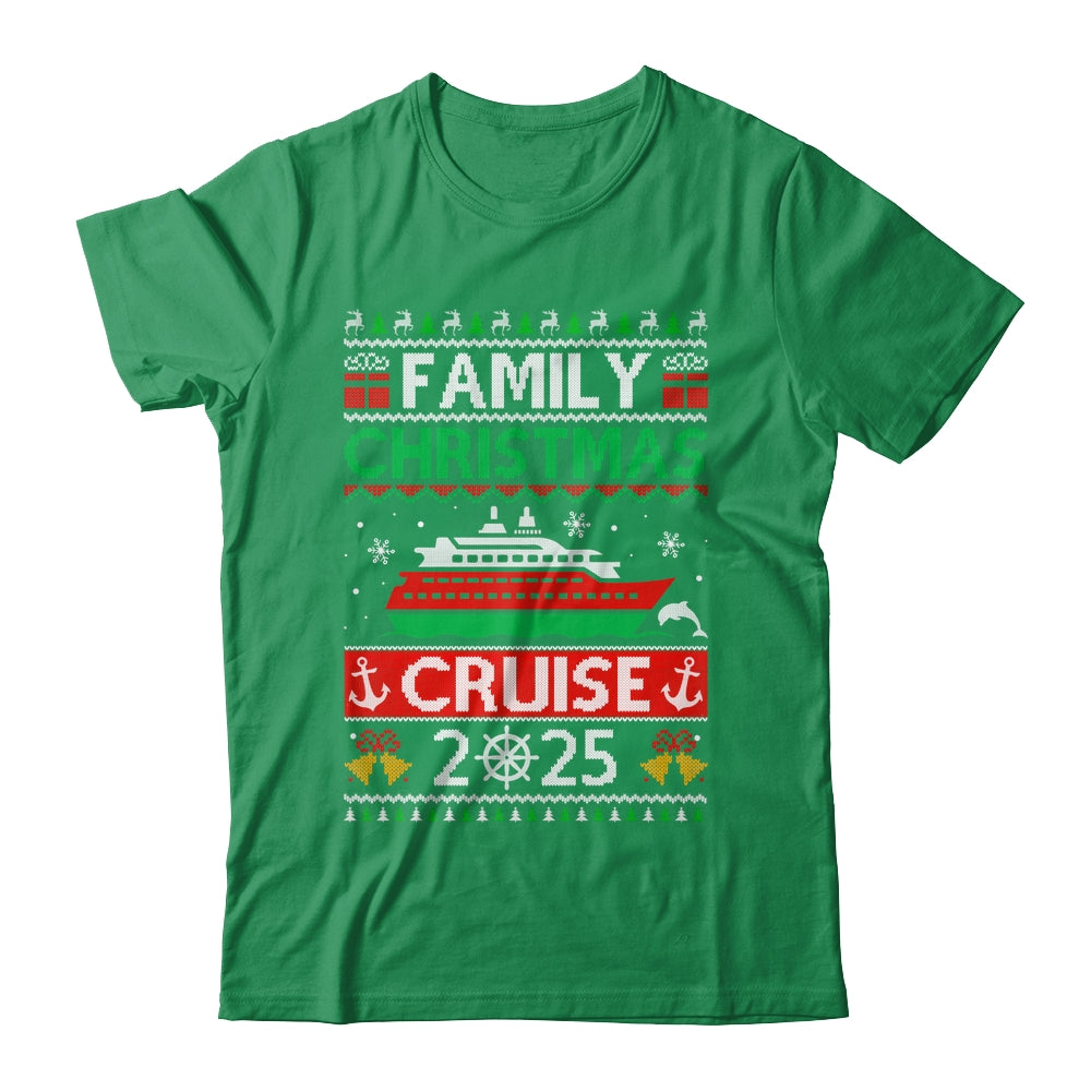Family Christmas Cruise 2025 Family Cruise Squad Matching Shirt & Sweatshirt | siriusteestore