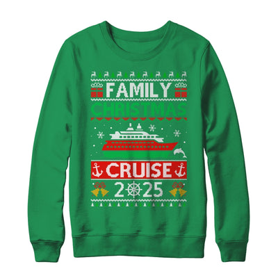 Family Christmas Cruise 2025 Family Cruise Squad Matching Shirt & Sweatshirt | siriusteestore