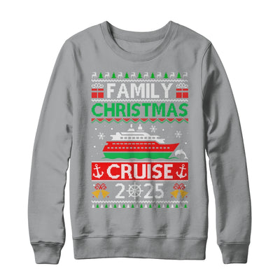 Family Christmas Cruise 2025 Family Cruise Squad Matching Shirt & Sweatshirt | siriusteestore