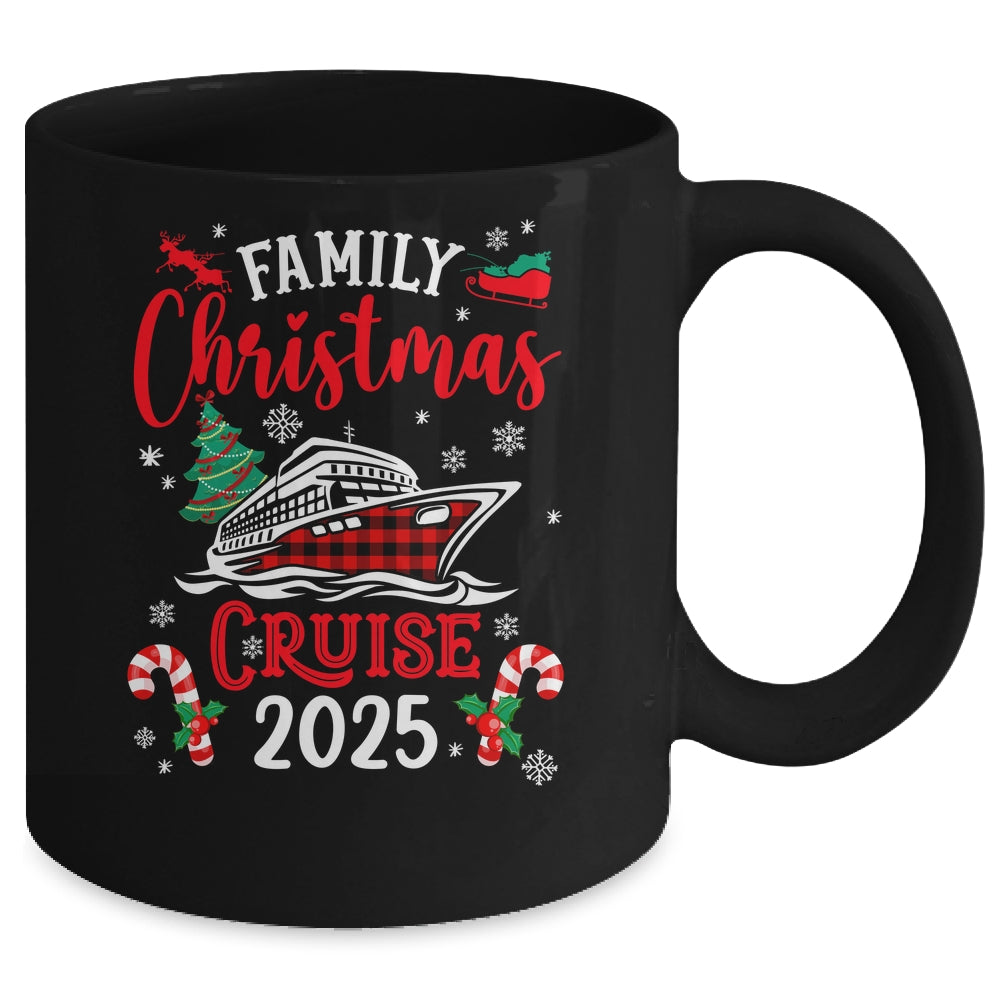 Family Christmas Cruise 2025 Family Matching Merry Christmas Mug | siriusteestore