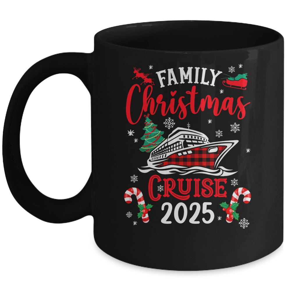 Family Christmas Cruise 2025 Family Matching Merry Christmas Mug | siriusteestore