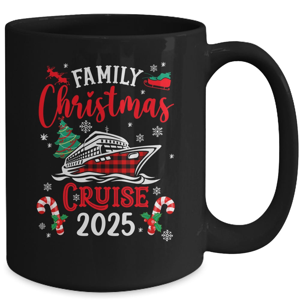 Family Christmas Cruise 2025 Family Matching Merry Christmas Mug | siriusteestore