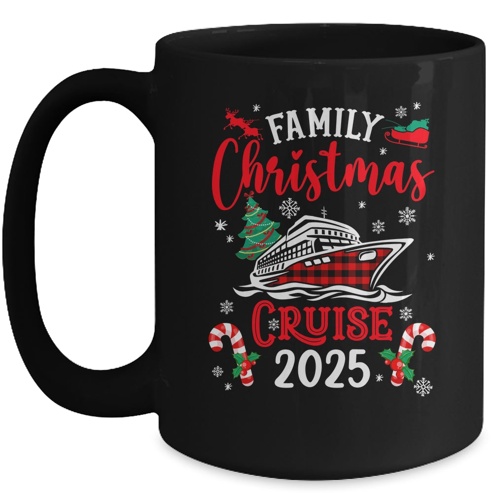 Family Christmas Cruise 2025 Family Matching Merry Christmas Mug | siriusteestore