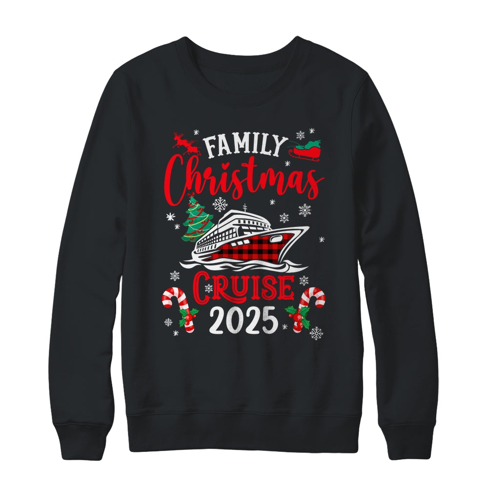 Family Christmas Cruise 2025 Family Matching Merry Christmas Shirt & Sweatshirt | siriusteestore