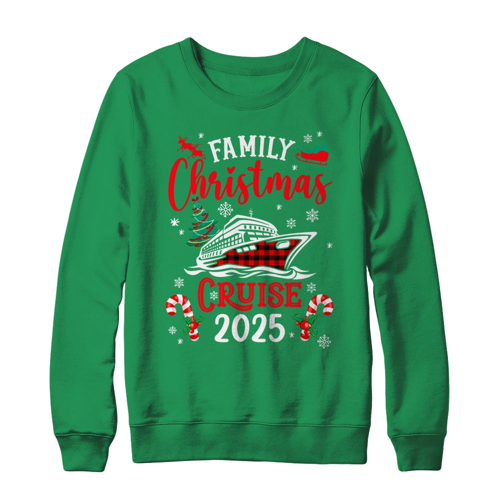 Family Christmas Cruise 2025 Family Matching Merry Christmas Shirt & Sweatshirt | siriusteestore