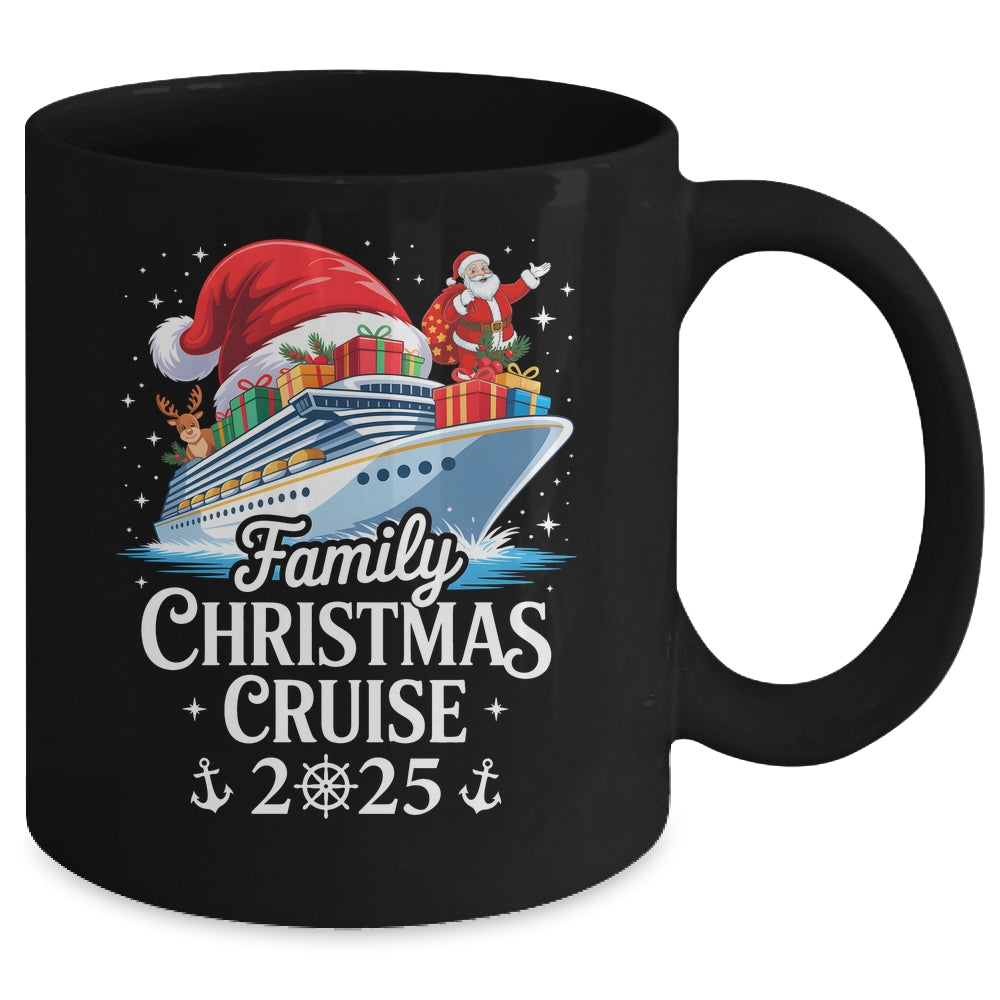 Family Christmas Cruise 2025 Matching Family Cruise Holiday Mug | siriusteestore