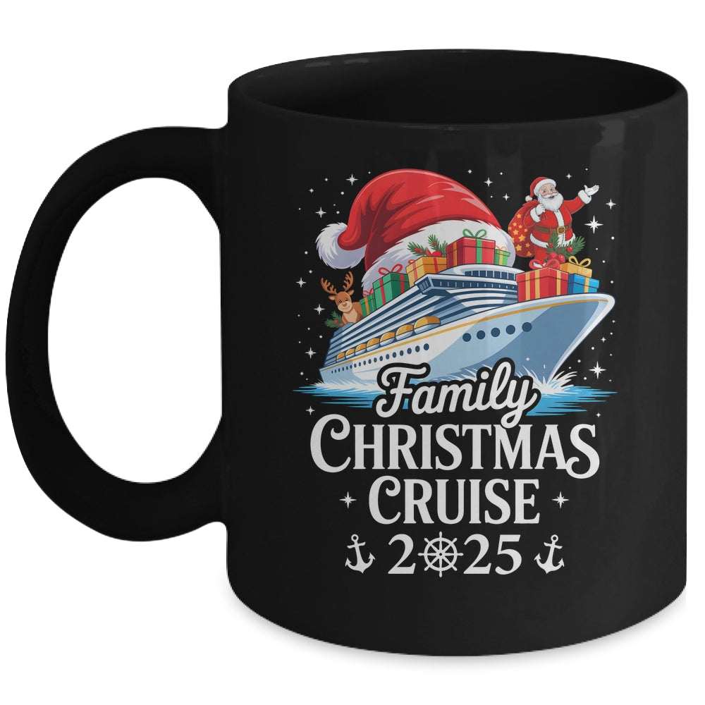 Family Christmas Cruise 2025 Matching Family Cruise Holiday Mug | siriusteestore
