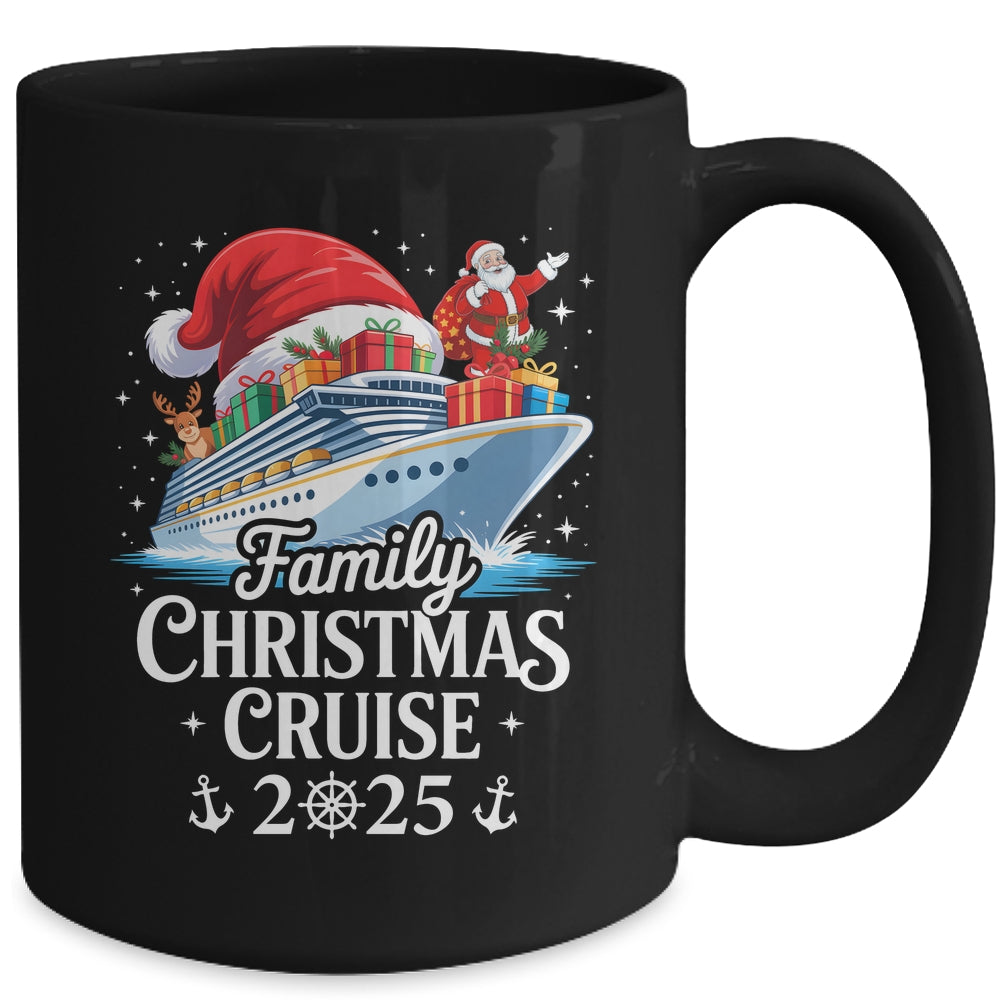 Family Christmas Cruise 2025 Matching Family Cruise Holiday Mug | siriusteestore