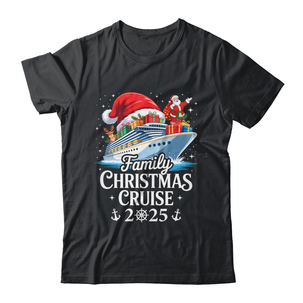 Family Christmas Cruise 2025 Matching Family Cruise Holiday Shirt & Sweatshirt | siriusteestore