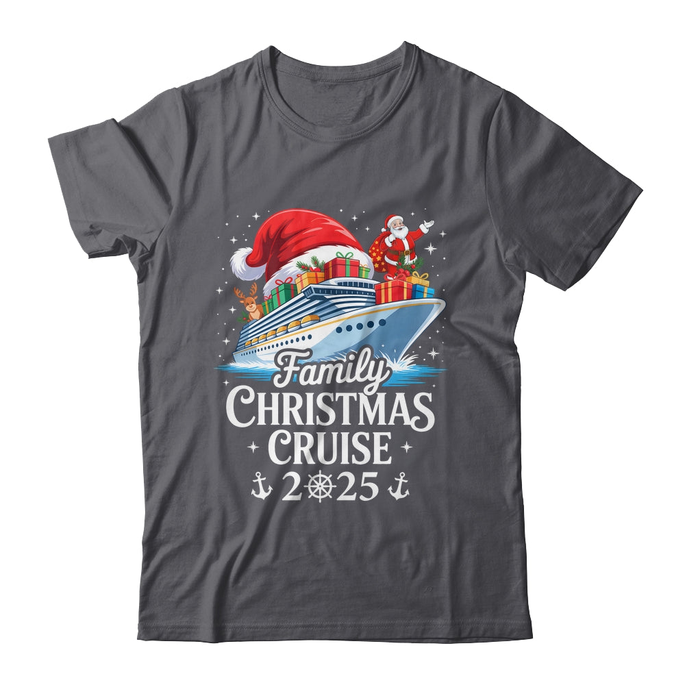 Family Christmas Cruise 2025 Matching Family Cruise Holiday Shirt & Sweatshirt | siriusteestore
