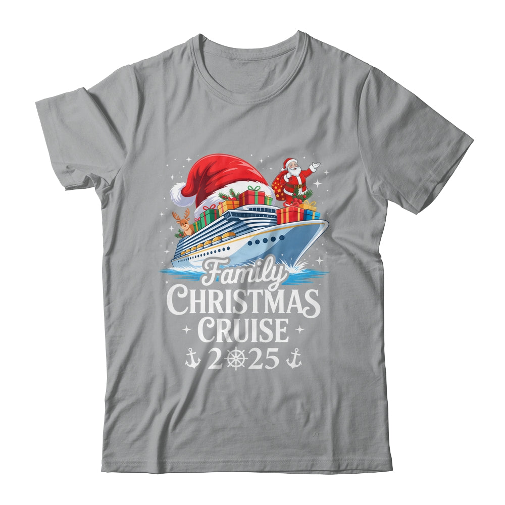 Family Christmas Cruise 2025 Matching Family Cruise Holiday Shirt & Sweatshirt | siriusteestore