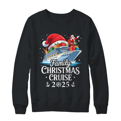 Family Christmas Cruise 2025 Matching Family Cruise Holiday Shirt & Sweatshirt | siriusteestore
