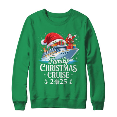 Family Christmas Cruise 2025 Matching Family Cruise Holiday Shirt & Sweatshirt | siriusteestore