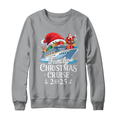Family Christmas Cruise 2025 Matching Family Cruise Holiday Shirt & Sweatshirt | siriusteestore