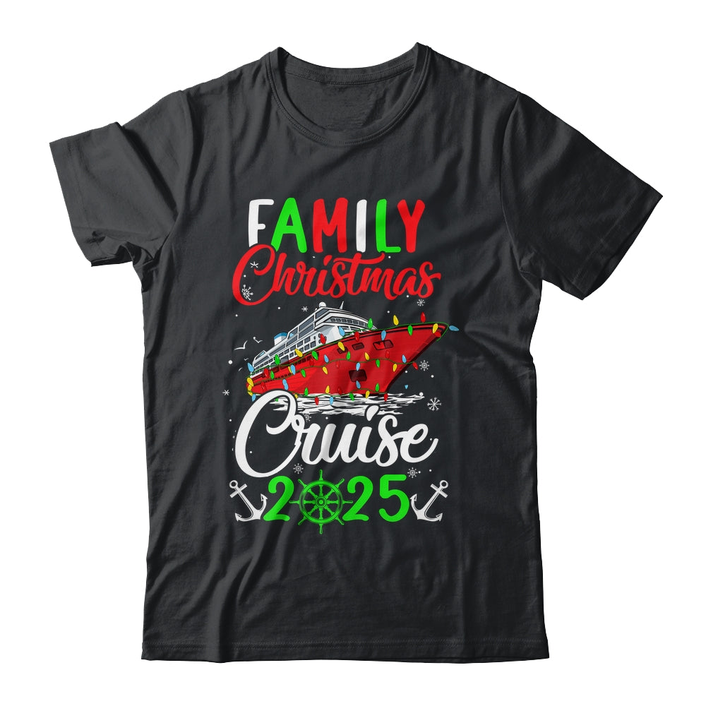 Family Christmas Cruise 2025 Squad Xmas Funny Cruising Lover Shirt & Sweatshirt | siriusteestore
