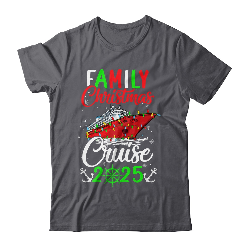Family Christmas Cruise 2025 Squad Xmas Funny Cruising Lover Shirt & Sweatshirt | siriusteestore