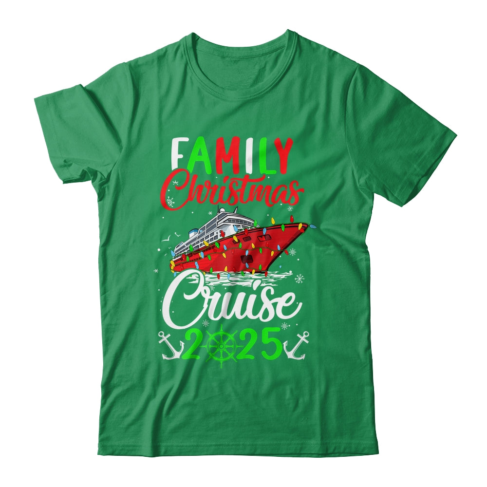 Family Christmas Cruise 2025 Squad Xmas Funny Cruising Lover Shirt & Sweatshirt | siriusteestore