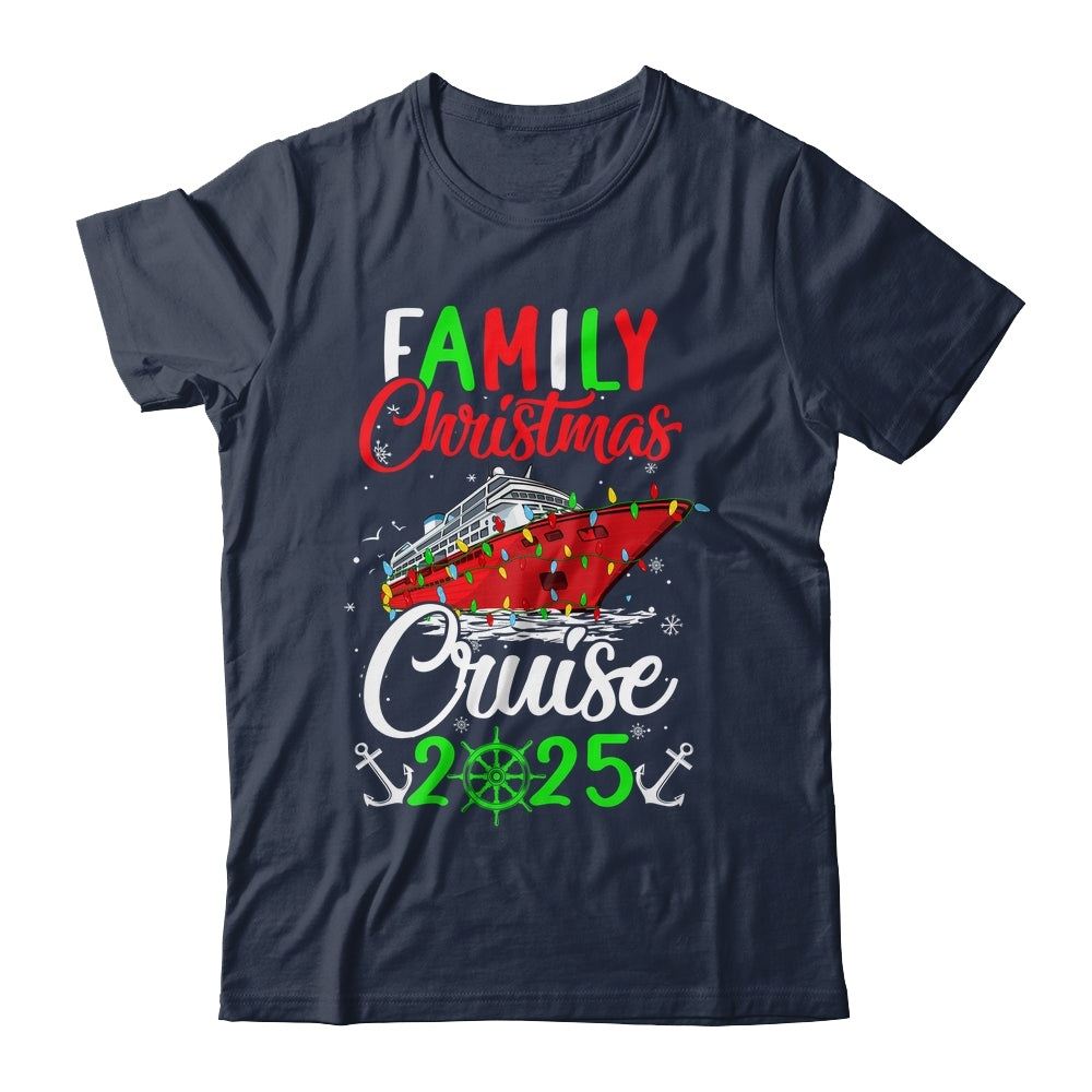 Family Christmas Cruise 2025 Squad Xmas Funny Cruising Lover Shirt & Sweatshirt | siriusteestore