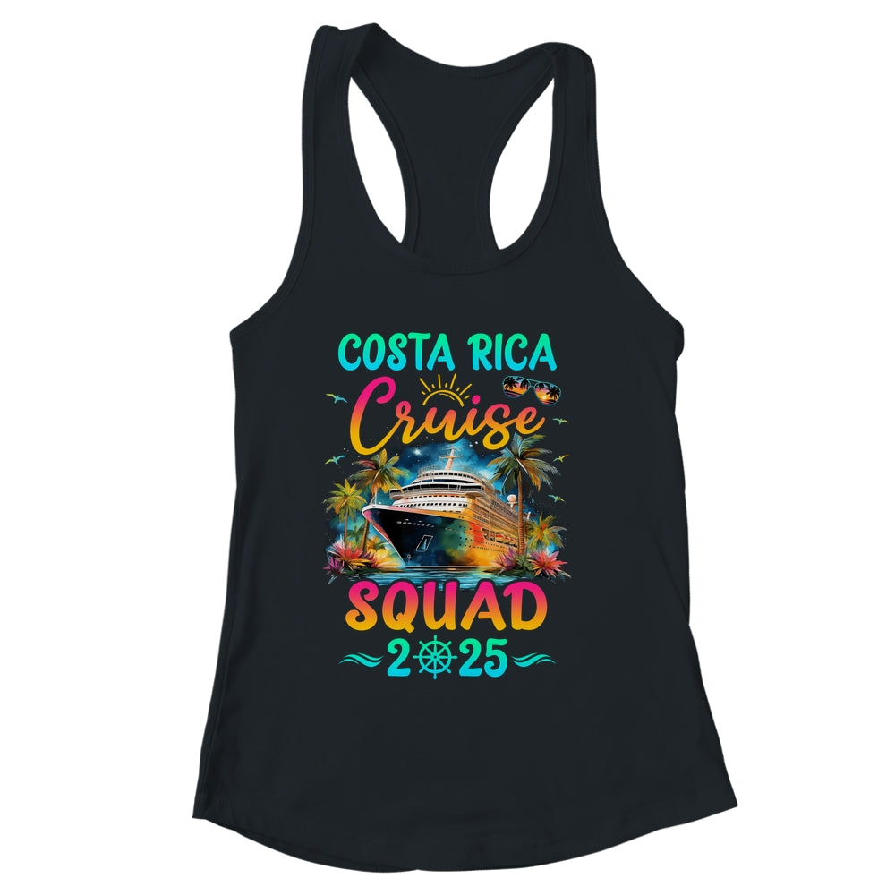 Family Costa Rica Cruise Squad 2025 Summer Vacation Matching Shirt & Tank Top | siriusteestore