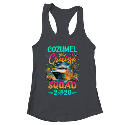 Family Cozumel Cruise Squad 2026 Summer Vacation Matching Shirt & Tank Top | siriusteestore