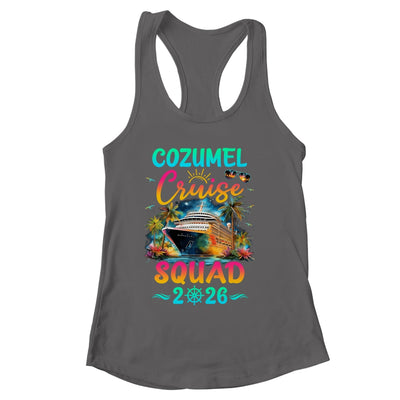 Family Cozumel Cruise Squad 2026 Summer Vacation Matching Shirt & Tank Top | siriusteestore