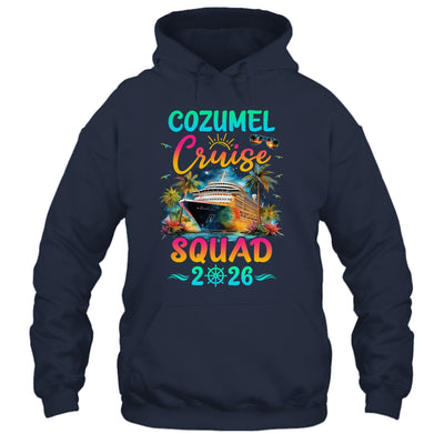 Family Cozumel Cruise Squad 2026 Summer Vacation Matching Shirt & Tank Top | siriusteestore