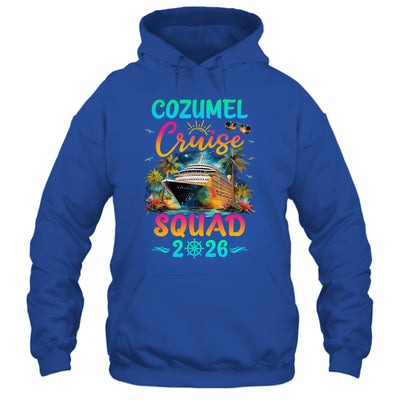 Family Cozumel Cruise Squad 2026 Summer Vacation Matching Shirt & Tank Top | siriusteestore