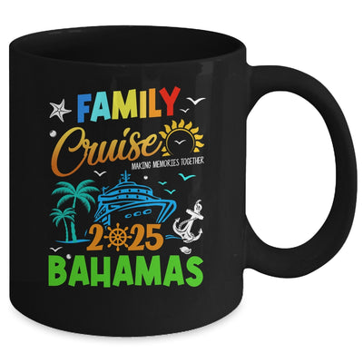 Family Cruise 2025 Bahamas Cruising Together Squad Matching Mug | siriusteestore