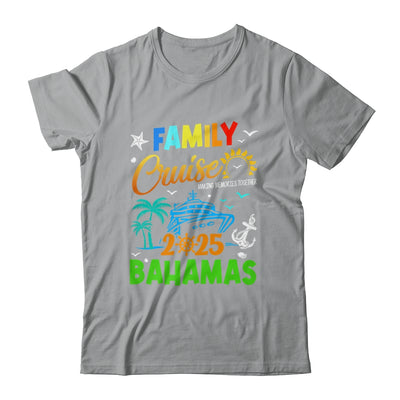 Family Cruise 2025 Bahamas Cruising Together Squad Matching Shirt & Tank Top | siriusteestore