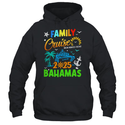 Family Cruise 2025 Bahamas Cruising Together Squad Matching Shirt & Tank Top | siriusteestore