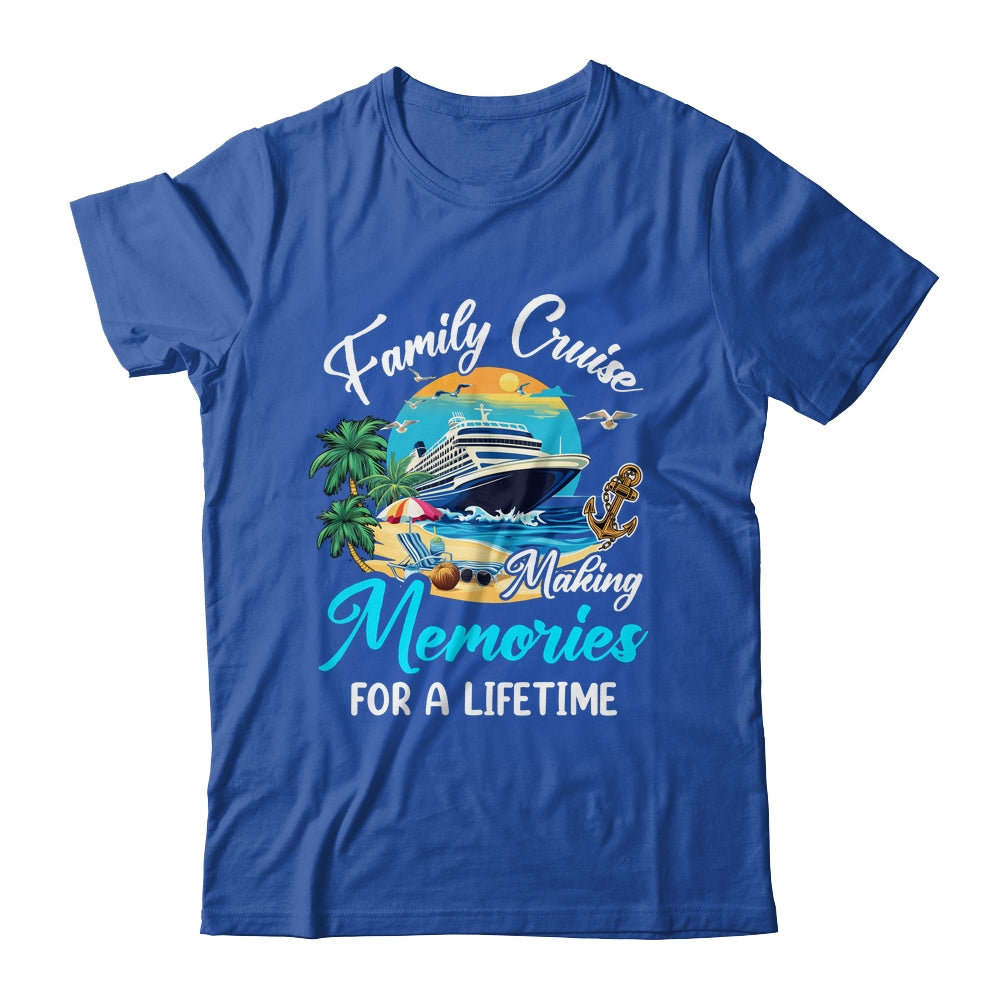Family Cruise 2025 Family Matching Cruise Ship Vacation Trip Shirt & Tank Top | siriusteestore