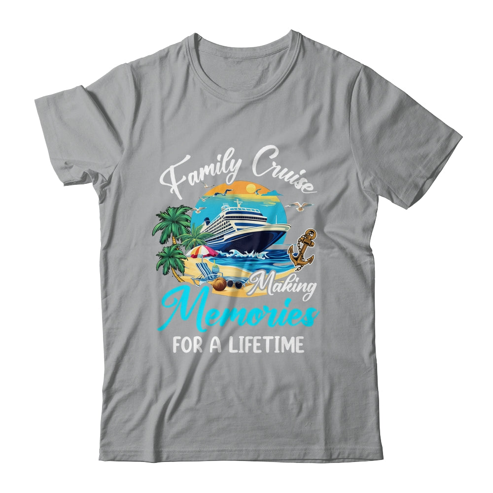 Family Cruise 2025 Family Matching Cruise Ship Vacation Trip Shirt & Tank Top | siriusteestore