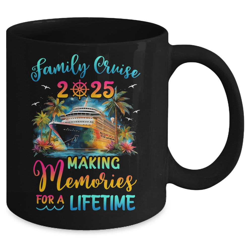 Family Cruise 2025 Family Matching Cruise Vacation Party Mug | siriusteestore