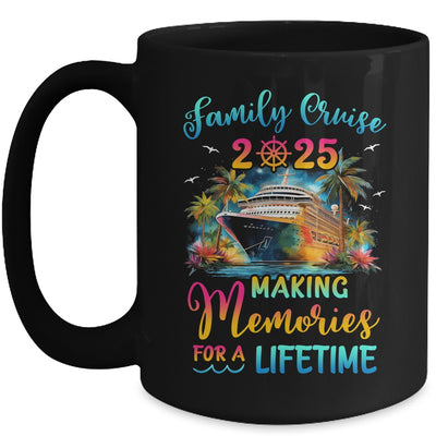 Family Cruise 2025 Family Matching Cruise Vacation Party Mug | siriusteestore