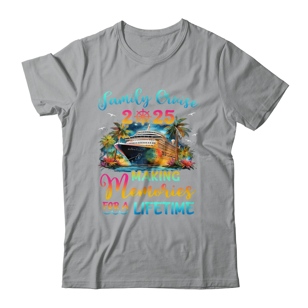 Family Cruise 2025 Family Matching Cruise Vacation Party Shirt & Tank Top | siriusteestore