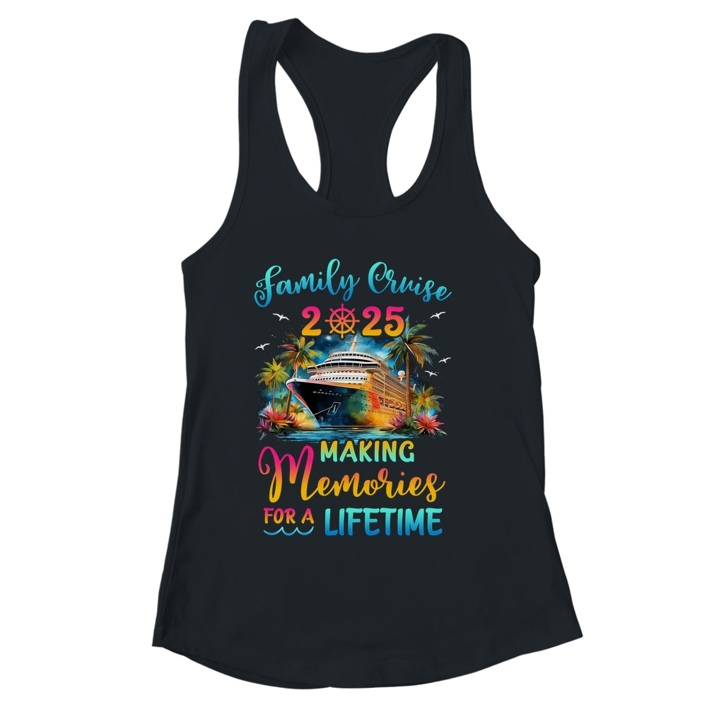 Family Cruise 2025 Family Matching Cruise Vacation Party Shirt & Tank Top | siriusteestore