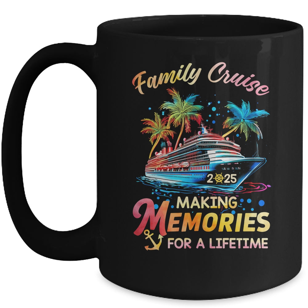 Family Cruise 2025 Family Matching Group Vacation Trip Mug | siriusteestore