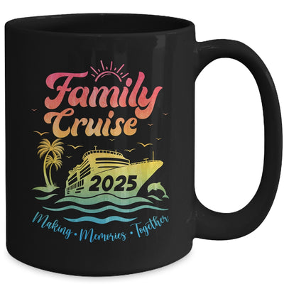Family Cruise 2025 Family Vacation Making Memories Together Mug | siriusteestore