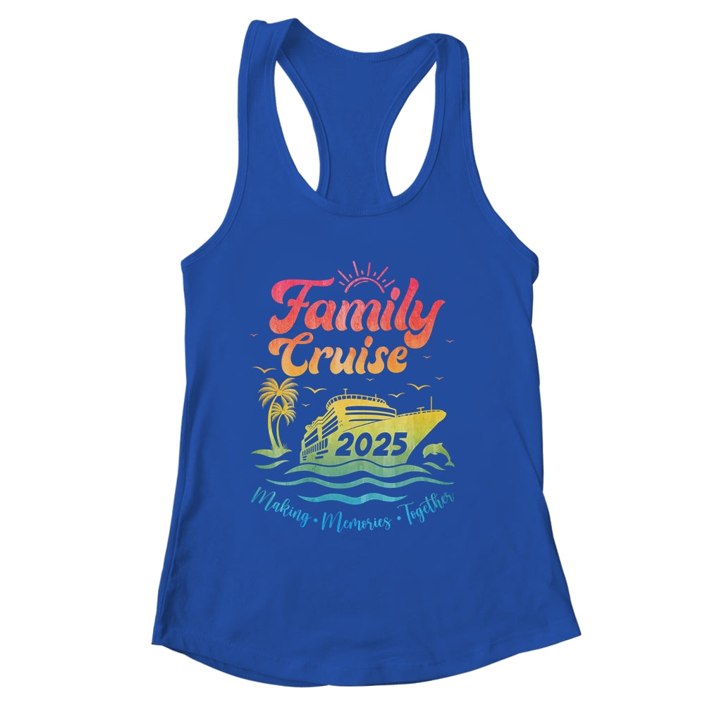 Family Cruise 2025 Family Vacation Making Memories Together Shirt & Tank Top | siriusteestore