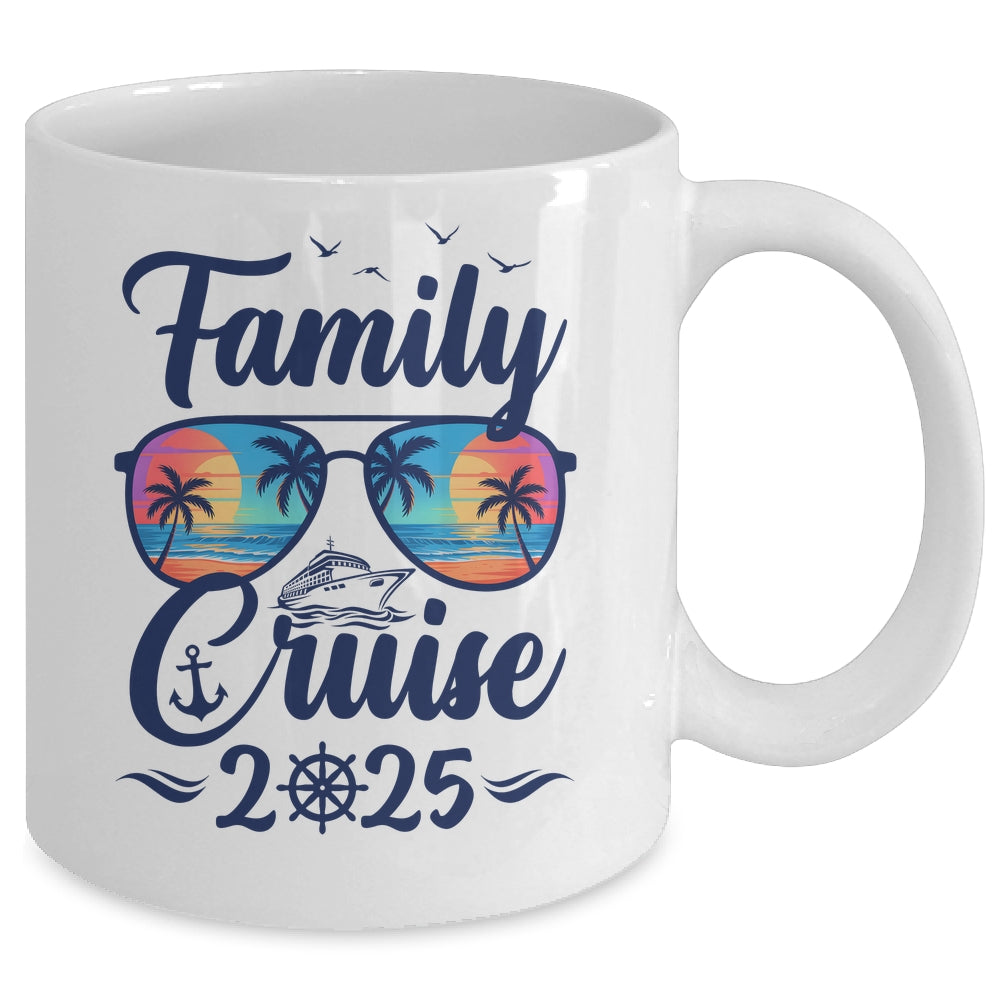 Family Cruise 2025 Family Vacation Matching Group Trip Mug | siriusteestore