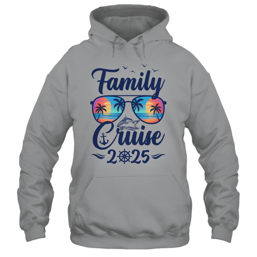 Family Cruise 2025 Family Vacation Matching Group Trip Shirt & Hoodie | siriusteestore