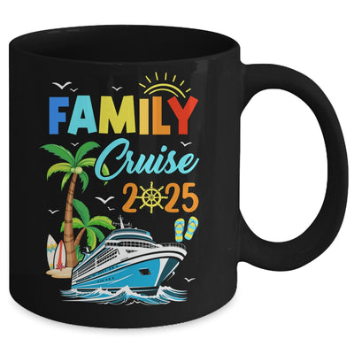 Family Cruise 2025 Funny Summer Vacation Cruise Ship Lover Mug | siriusteestore