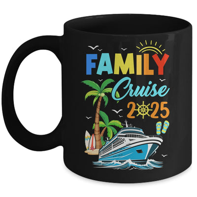 Family Cruise 2025 Funny Summer Vacation Cruise Ship Lover Mug | siriusteestore