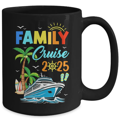 Family Cruise 2025 Funny Summer Vacation Cruise Ship Lover Mug | siriusteestore