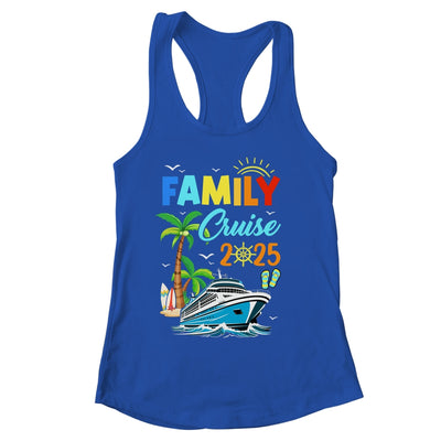 Family Cruise 2025 Funny Summer Vacation Cruise Ship Lover Shirt & Tank Top | siriusteestore