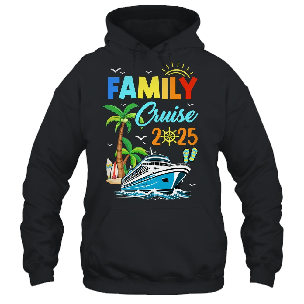 Family Cruise 2025 Funny Summer Vacation Cruise Ship Lover Shirt & Tank Top | siriusteestore