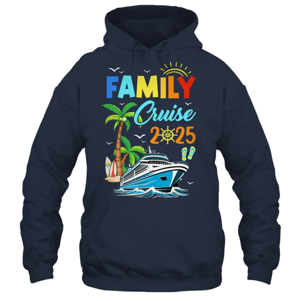 Family Cruise 2025 Funny Summer Vacation Cruise Ship Lover Shirt & Tank Top | siriusteestore