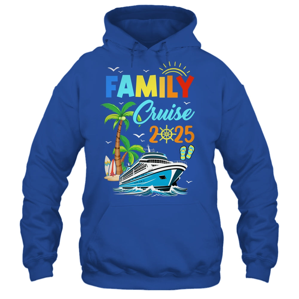 Family Cruise 2025 Funny Summer Vacation Cruise Ship Lover Shirt & Tank Top | siriusteestore