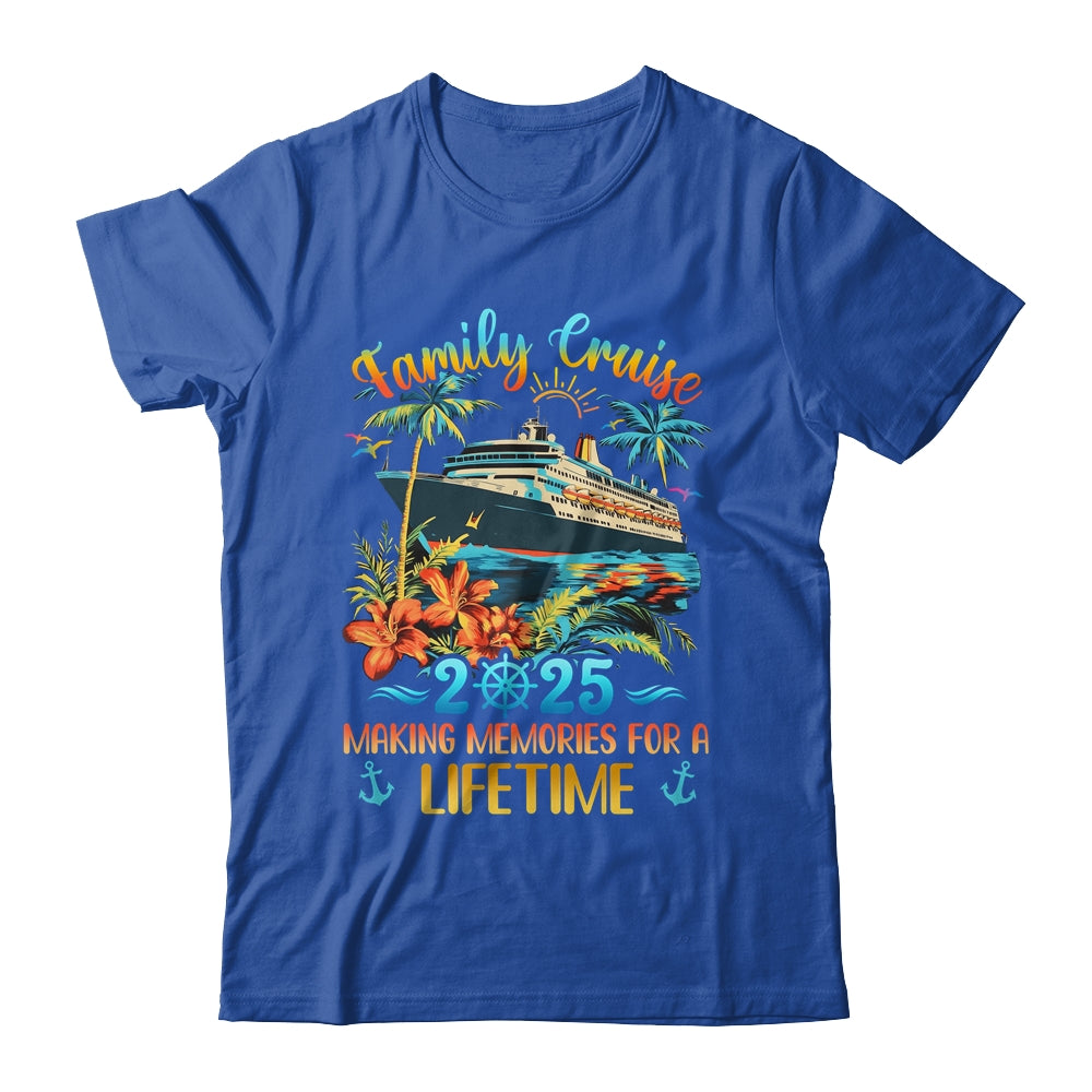 Family Cruise 2025 Making Memories Family Ship Vacation Shirt & Tank Top | siriusteestore